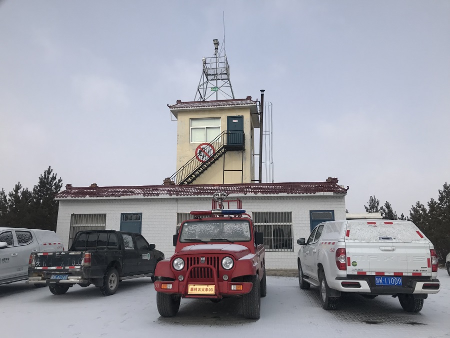 乐橙国际为陕西榆林某林场森林防火监控系统设计计划